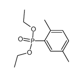 diethyl 2,5-dimethylbenzenephosphonate结构式