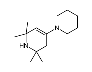 2,2,6,6-tetramethyl-4-piperidin-1-yl-1,3-dihydropyridine Structure