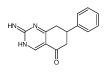 2-amino-7-phenyl-7,8-dihydro-6H-quinazolin-5-one结构式