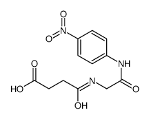 4-[[2-(4-nitroanilino)-2-oxoethyl]amino]-4-oxobutanoic acid结构式