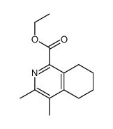 ethyl 3,4-dimethyl-5,6,7,8-tetrahydroisoquinoline-1-carboxylate Structure