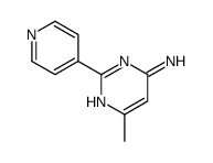 6-methyl-2-pyridin-4-ylpyrimidin-4-amine Structure