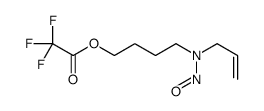 4-[nitroso(prop-2-enyl)amino]butyl 2,2,2-trifluoroacetate Structure