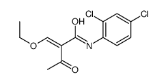 N-(2,4-dichlorophenyl)-2-(ethoxymethylidene)-3-oxobutanamide Structure