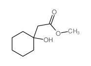 Cyclohexaneacetic acid,1-hydroxy-, methyl ester structure