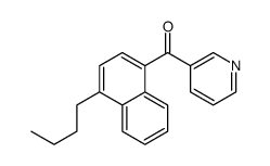(4-butylnaphthalen-1-yl)-pyridin-3-ylmethanone结构式