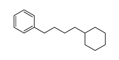 1-cyclohexyl-4-phenylbutane Structure