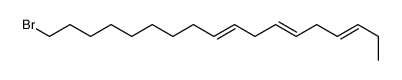 18-bromooctadeca-3,6,9-triene Structure