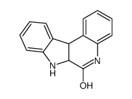 (6aR,11bR)-5,6a,7,11b-tetrahydroindolo[2,3-c]quinolin-6-one结构式