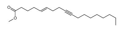 methyl octadec-5-en-9-ynoate结构式