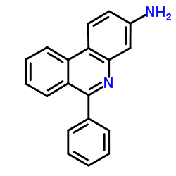 6-phenylphenanthridin-3-amine结构式