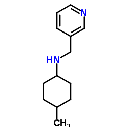 4-Methyl-N-(3-pyridinylmethyl)cyclohexanamine结构式