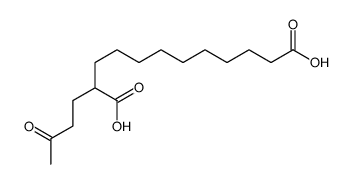 2-(3-oxobutyl)dodecanedioic acid Structure