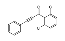 1-(2,6-dichlorophenyl)-3-phenylprop-2-yn-1-one结构式