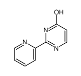2-(Pyridin-2-yl)pyrimidin-4-ol Structure
