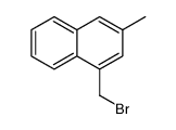 1-(bromomethyl)-3-methylnaphthalene Structure