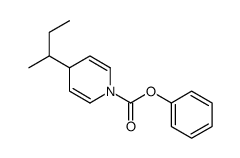 phenyl 4-butan-2-yl-4H-pyridine-1-carboxylate Structure