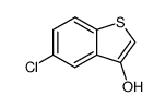 5-chloro-benzo[b]thiophen-3-ol Structure