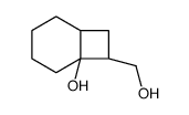 Bicyclo[4.2.0]octane-7-methanol, 6-hydroxy-, (1R,6S,7S)-rel- (9CI) Structure