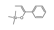 trimethyl[(Z)-(1-phenyl-1-propenyl)oxy]silane Structure