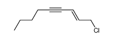 (E)-1-chloronon-2-en-4-yne Structure