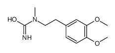 N-(3,4-Dimethoxyphenethyl)-N-methylurea structure