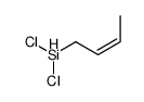 cis-but-2-enyl-dichloro-silane结构式
