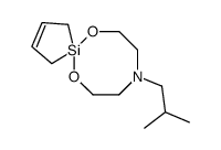 9-(2-methylpropyl)-6,12-dioxa-9-aza-5-silaspiro[4.7]dodec-2-ene Structure