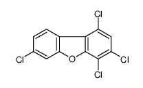 1,3,4,7-tetrachlorodibenzofuran结构式