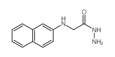 2-(naphthalen-2-ylamino)acetohydrazide Structure