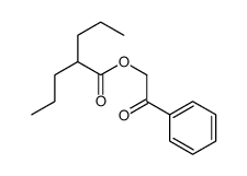 valproate phenacyl ester Structure