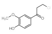 3-chloro-1-(4-hydroxy-3-methoxy-phenyl)propan-1-one picture