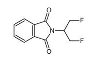 N-(2-fluoro-1-fluoromethyl-ethyl)-phthalimide Structure