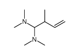 N,N,N',N',2-pentamethylbut-3-ene-1,1-diamine结构式