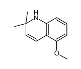 5-methoxy-2,2-dimethyl-1,2-dihydroquinoline结构式