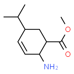 3-Cyclohexene-1-carboxylicacid,2-amino-5-(1-methylethyl)-,methylester structure