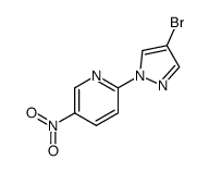 2-(4-bromo-1H-pyrazol-1-yl)-5-nitropyridine picture