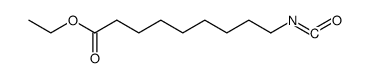 ethyl 6-isocyanatononanoate结构式