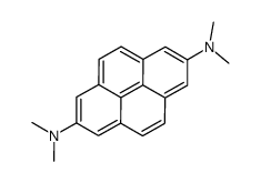 2-N,2-N,7-N,7-N-tetramethylpyrene-2,7-diamine结构式