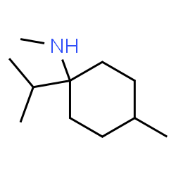 p-Menthan-4-amine, N-methyl-, cis- (8CI) Structure