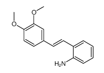2-[2-(3,4-dimethoxyphenyl)ethenyl]aniline结构式
