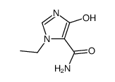 3-ethyl-5-hydroxyimidazole-4-carboxamide结构式