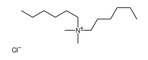 dihexyl(dimethyl)azanium,chloride结构式