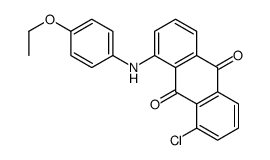 1-chloro-8-(4-ethoxyanilino)anthracene-9,10-dione Structure