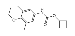 cyclobutyl N-(4-ethoxy-3,5-dimethylphenyl)carbamate Structure