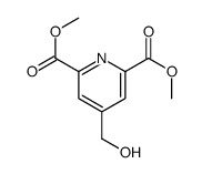 4-(HydroxyMethyl)-2,6-pyridinedicarboxylic Acid 2,6-Dimethyl Ester结构式