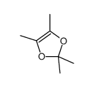 2,2,4,5-tetramethyl-1,3-dioxole Structure