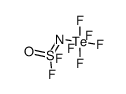 (pentafluoro-l6-tellanyl)sulfurimidoyl difluoride Structure