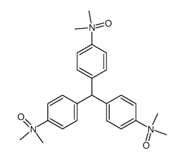 tris-[4-(dimethyl-oxy-amino)-phenyl]-methane Structure