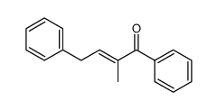 1,4-diphenyl-2-methyl-2-buten-1-one结构式